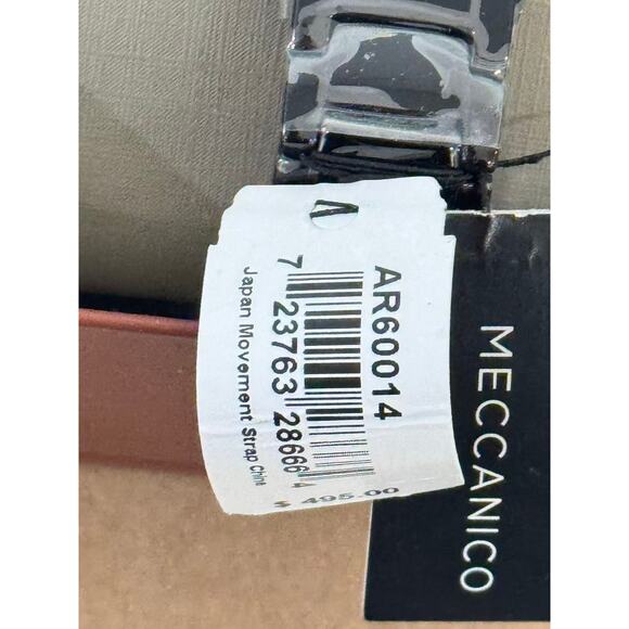 Emporio Armani Valente AR60014 Meccanico Automatic Watch With Black Dial - Picture 5 of 5